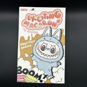 Lychee Berry Labubu Exciting Macaron Vinyl Face Plushie